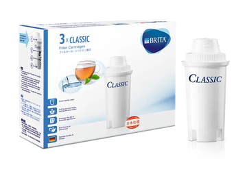 BRITA Classic 濾水壺濾芯 (3件裝)