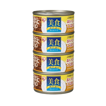 IRIS OHYAMA 美味菜單牌貓糧 - 吞拿魚雞肉味 (4罐裝)