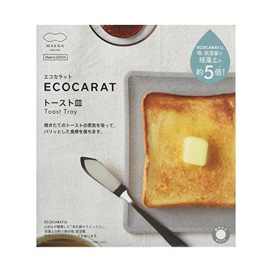 ECOCARAT 多士吸濕陶瓷石碟